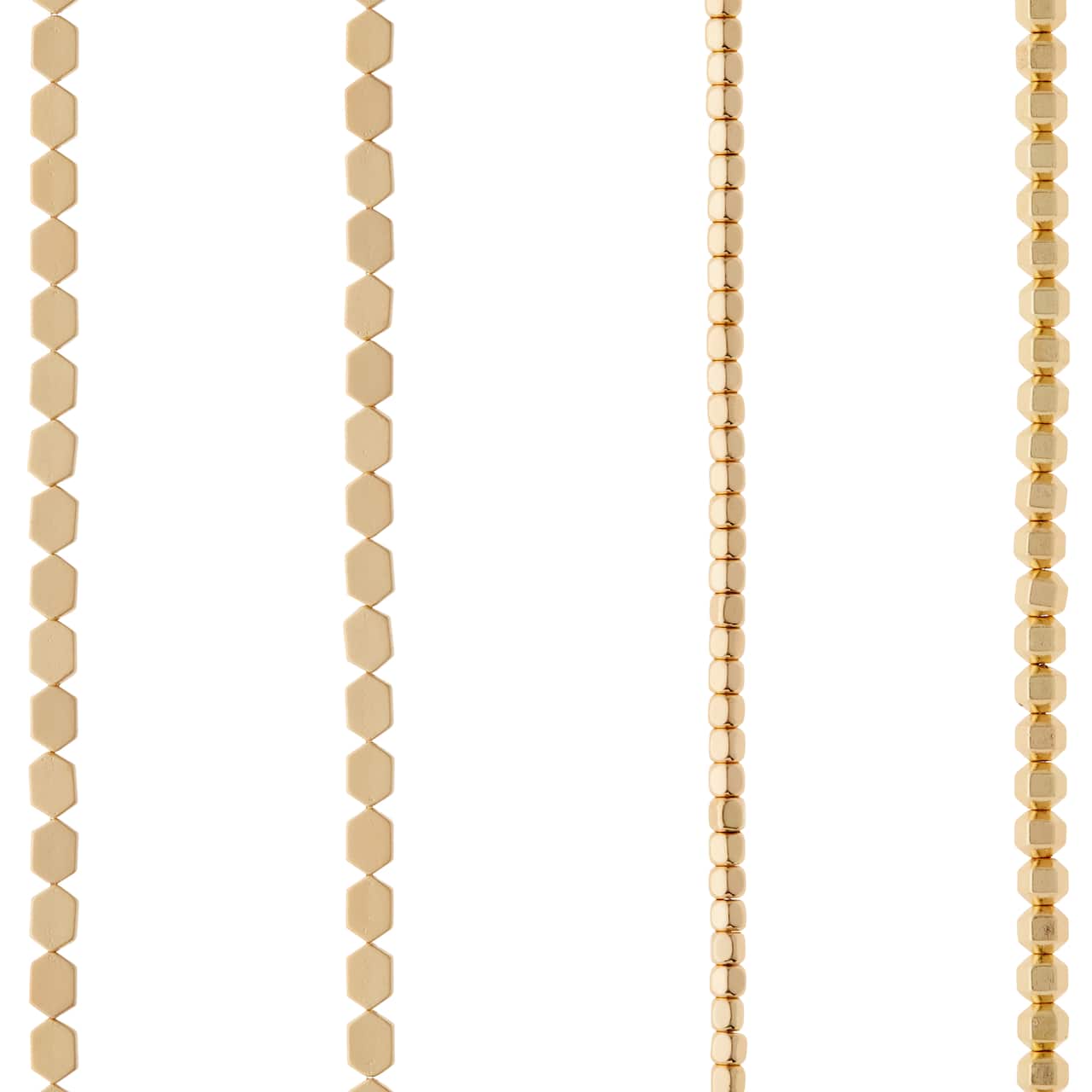 Matte Gold Hematite Mix Beads by Bead Landing&#x2122;